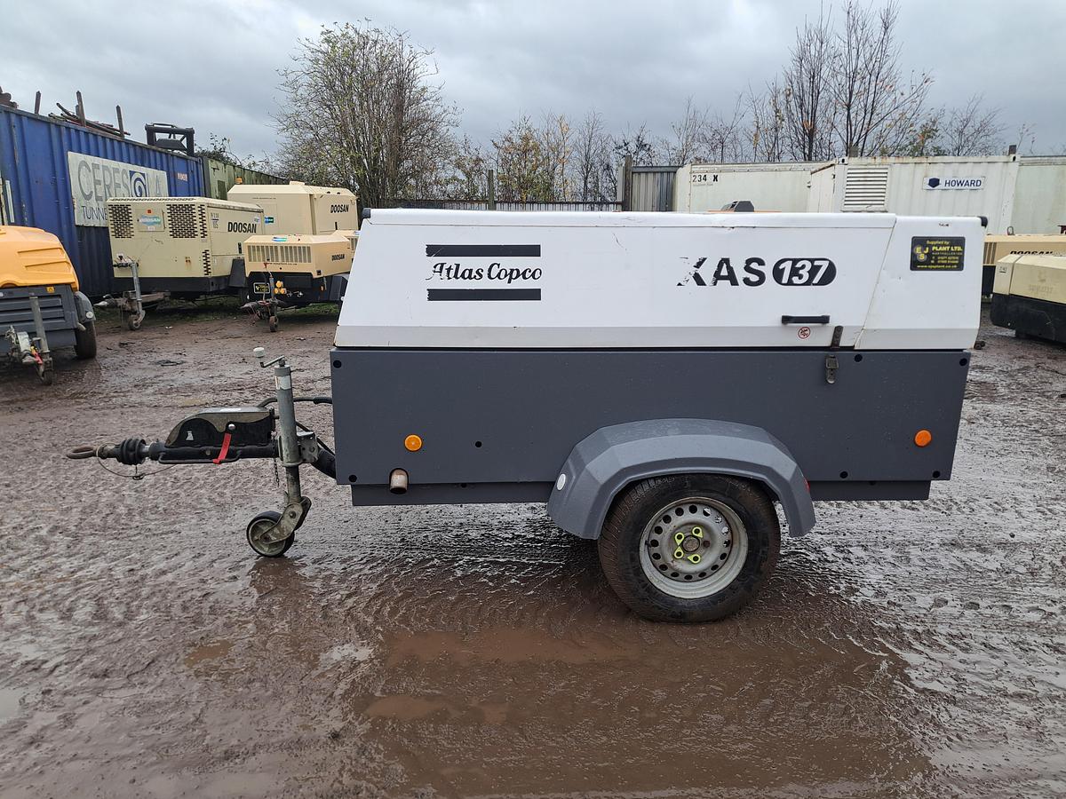 Used Atlas copco xas137 