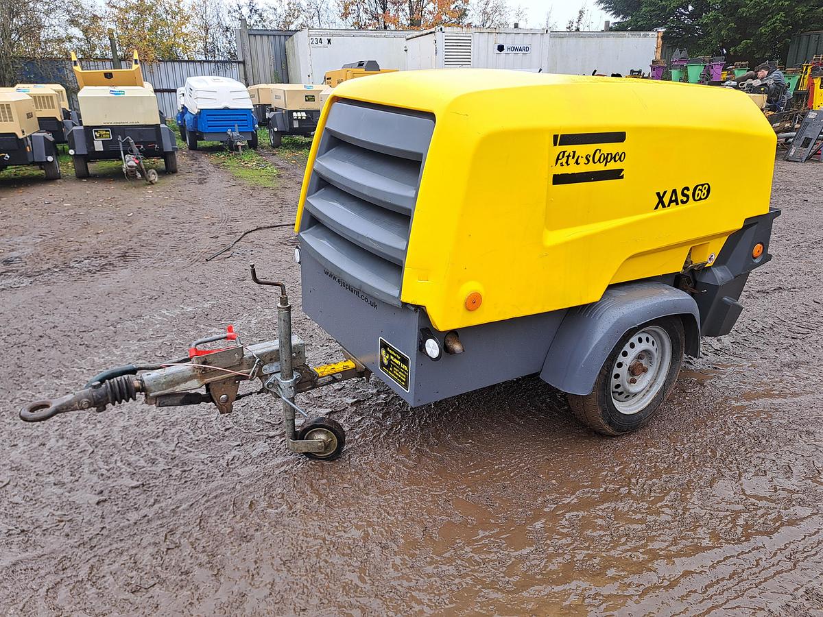 Used Atlas copco xas68