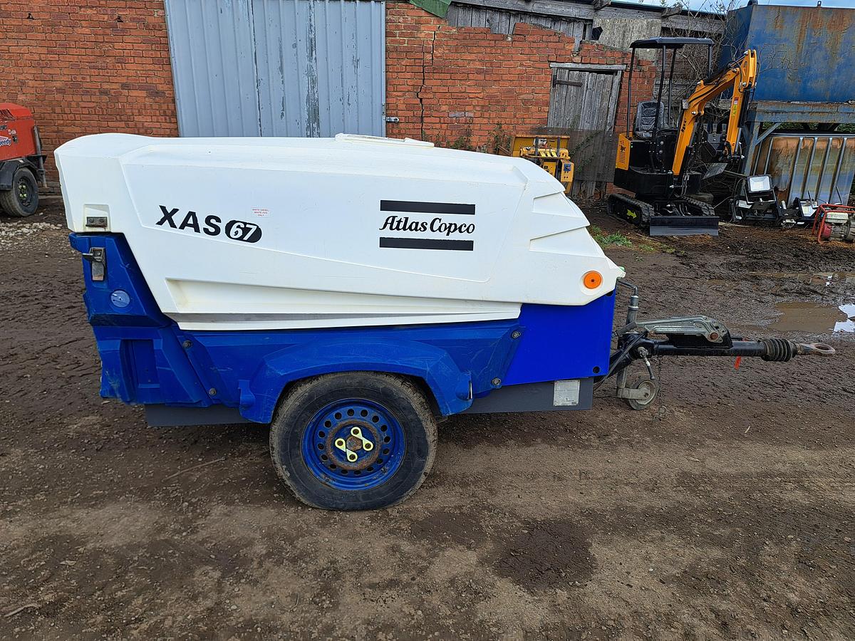 Used Atlas copco xas67