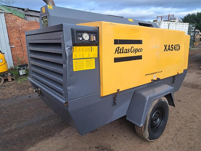 Used Atlas copco xas186 