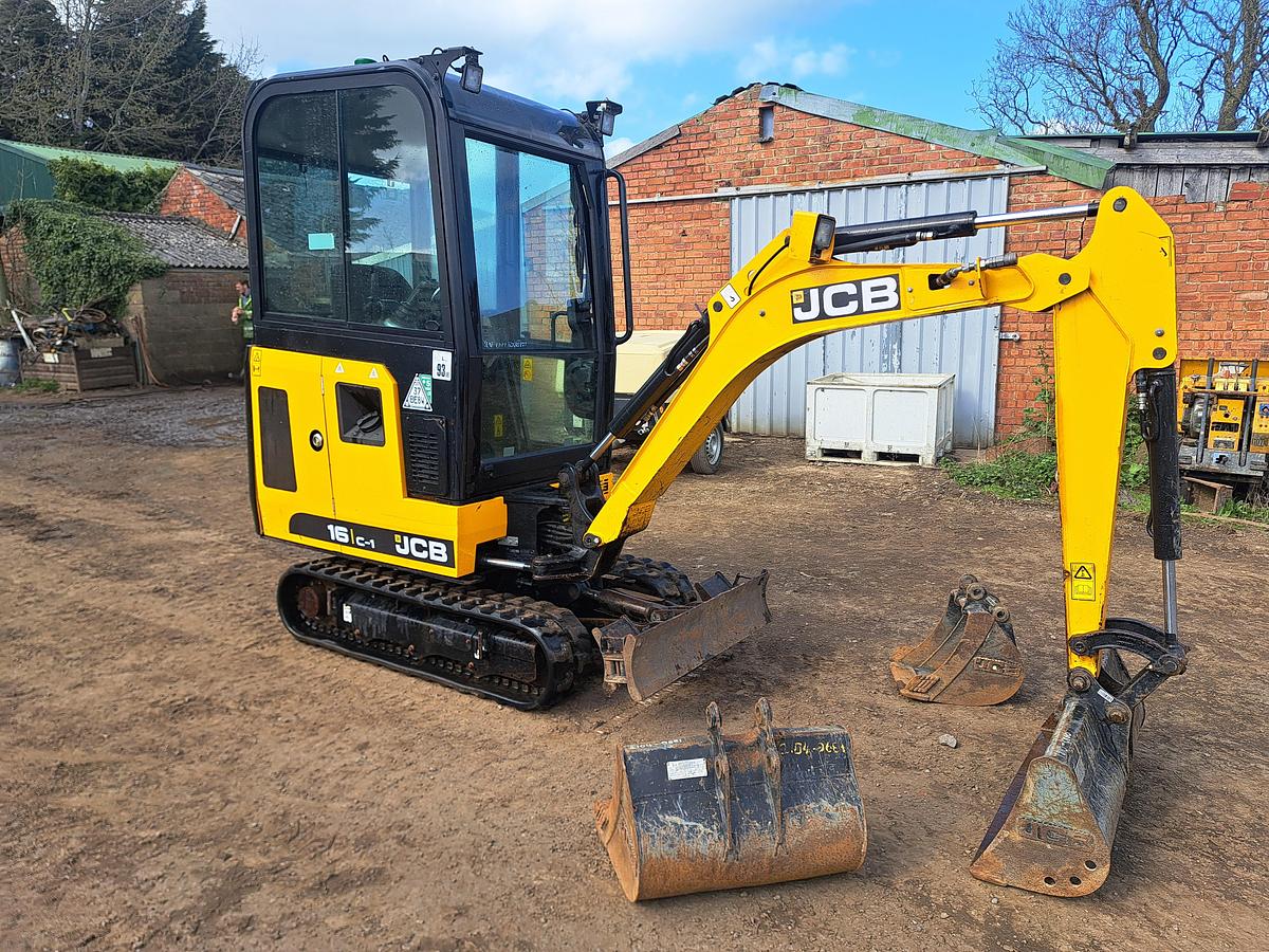 Used Jcb 16c-1 Mini Digger 