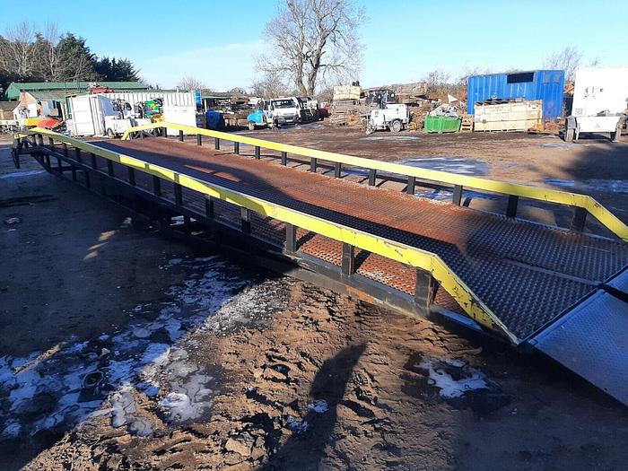 Used Container Loading Ramp Forklift