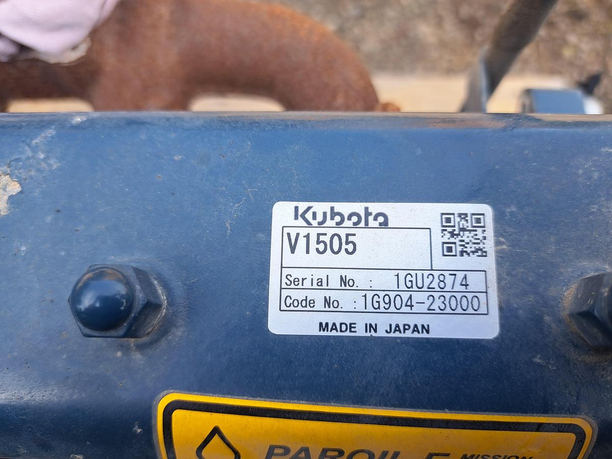 Used Kubota V1505 engine