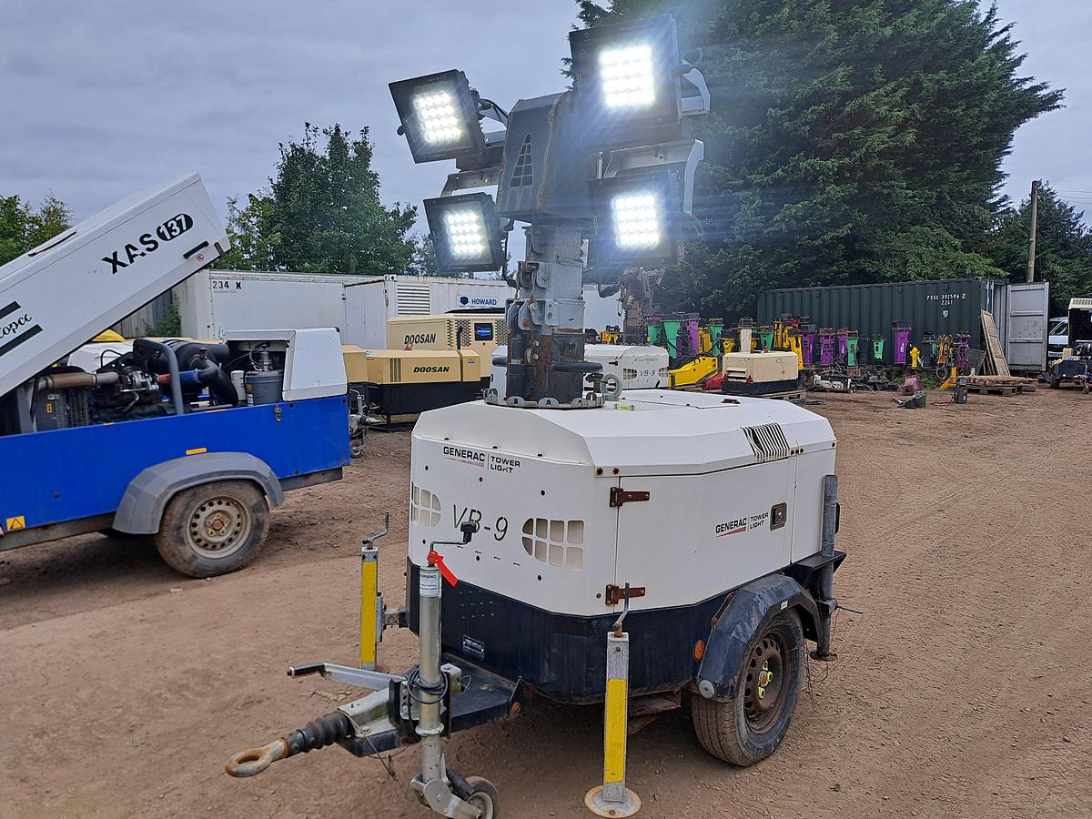 Used Generac lighting tower 
