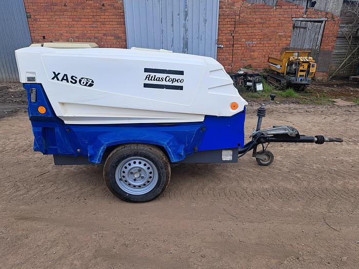Used Atlas copco xas67