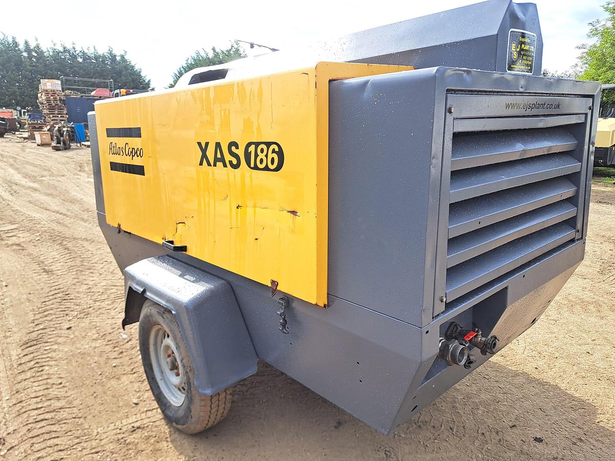 Used Atlas copco xas186