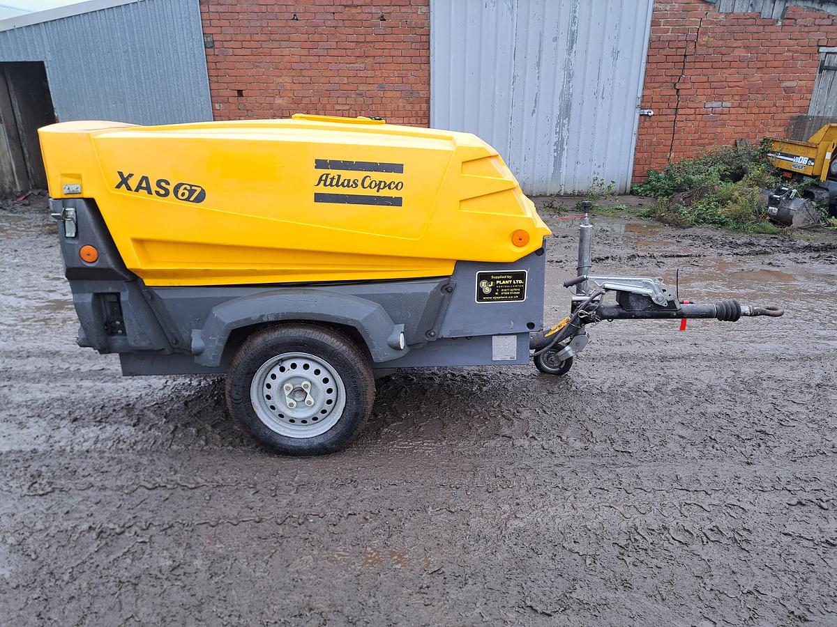 Used Atlas copco xas67 