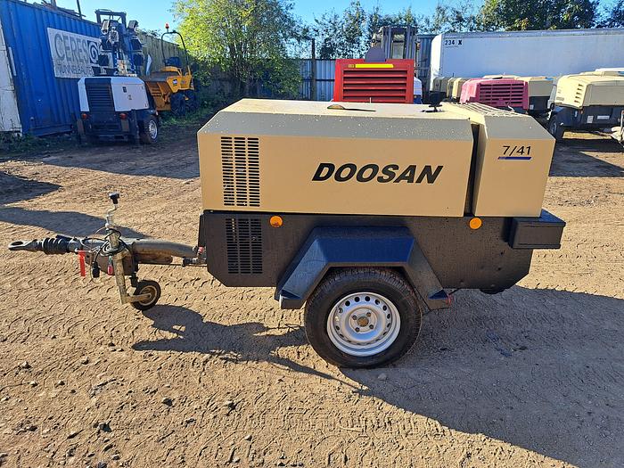 Used Doosan 7/41 compressor