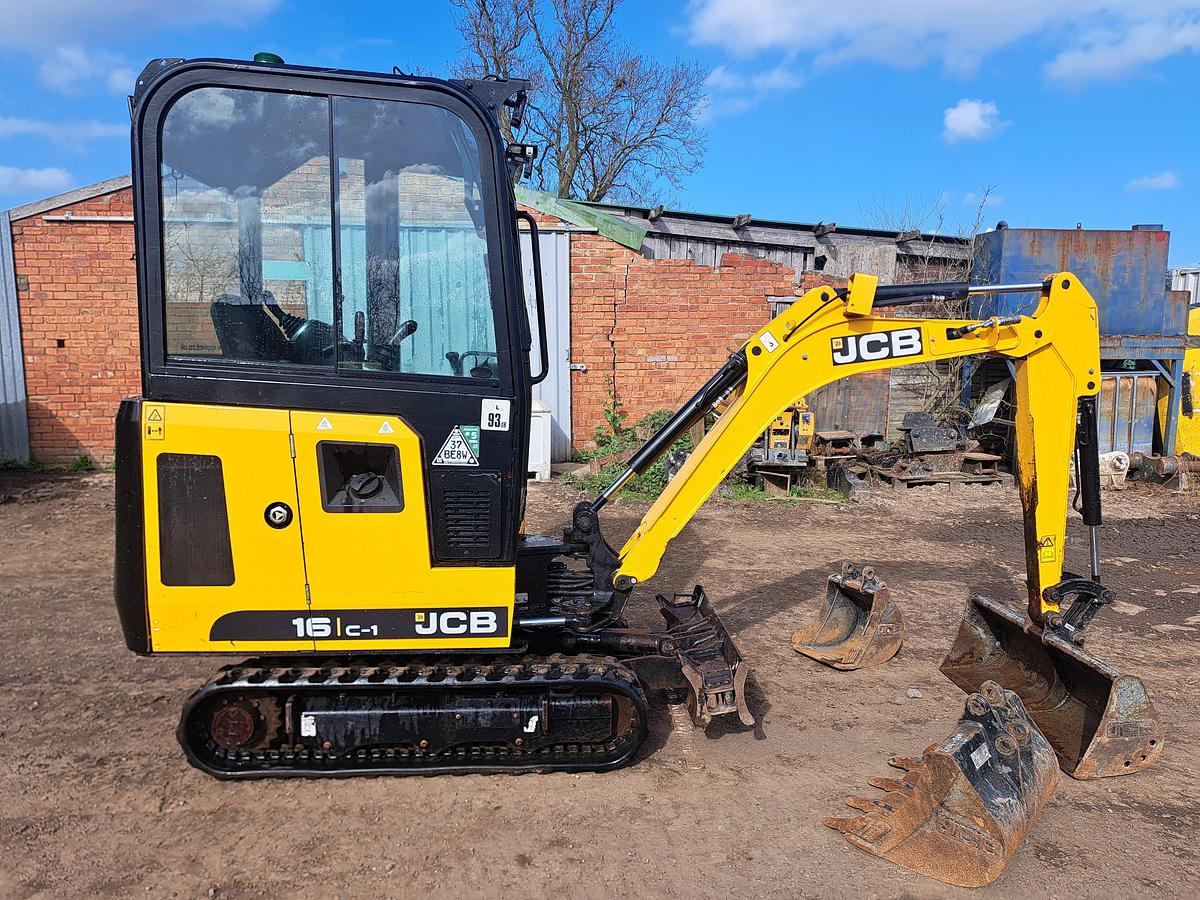 Used Jcb 16c-1 Mini Digger 