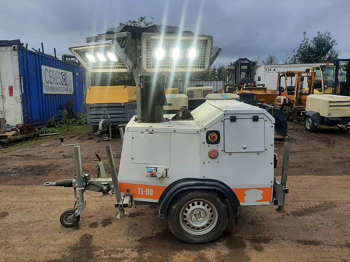 Used Smc Tl90 Lighting Tower Lights Kubota engine