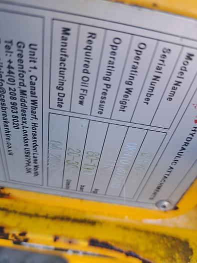 Used Mini Digger Breaker OKB