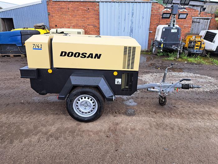 Used Doosan 7/41 compressor