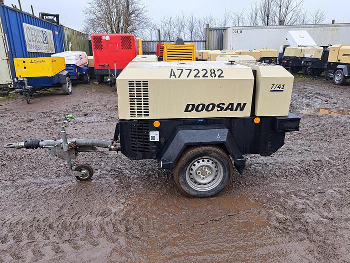 Used Doosan 7/41 compressor