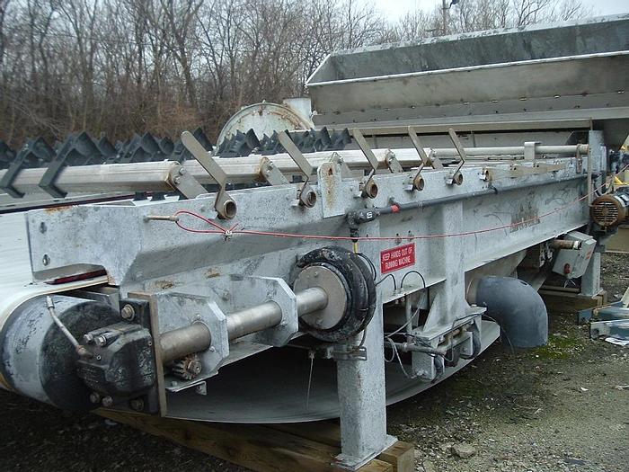 Used Andritz Dupps 3620C Dewatering Screw Press And 3.O Meter Gravity Table #23968