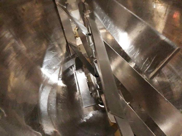 Used LEE 300 GAL. DOUBLE MOTION STEAM KETTLE w/ LIFT OUT AGITATION & SCRAPE SURFACE (835C)