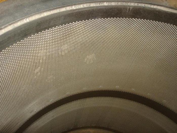 Used BLACK CLAWSON 24 PH SCREEN BASKET .051" HOLES