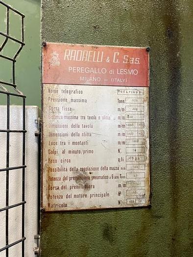 Usato RADAELLI 500 ton