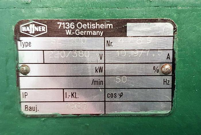 Used Haffner SL 100, door lock cutter