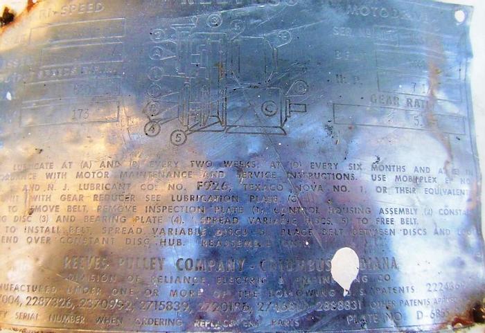 Used Pump, Positive, Waukesha, Mdl 130, S/st, 7.5 HP, 3" #S742871