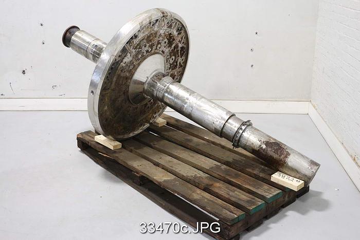 Used Sprout Waldron R42EMAII Twin Flow Refiner Shaft and Rotating Assembly #33470