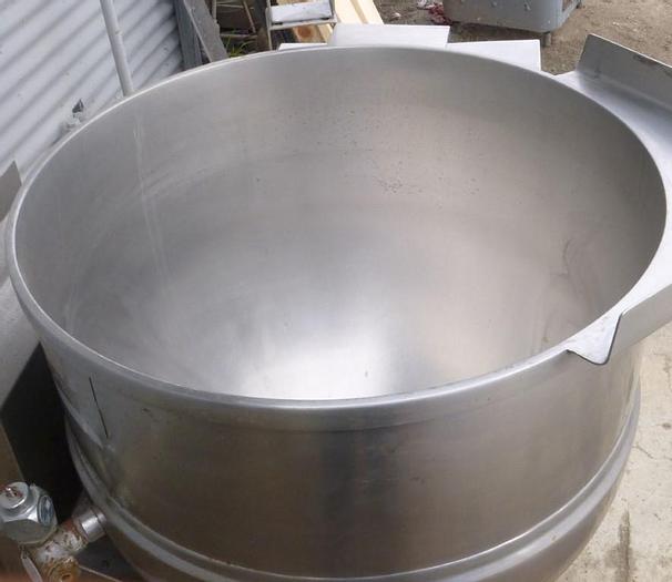 Used Kettle, 40 Gallon, S/st, Jkt, Groen/Dover, 50 PSI, Tilt #S743648