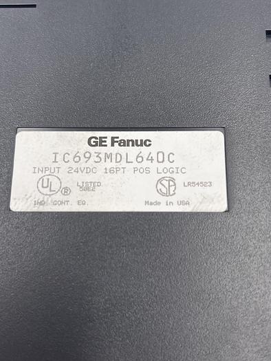 Used GE IC693MDL640C