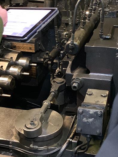 Used NATIONAL MODEL 204XL LONG STROKE 4 DIE PROGRESSIVE HEADER LINE