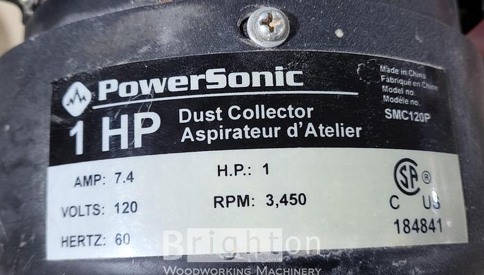 Used Powersonic SMC120P 1HP Used Dust Collector #BM2264