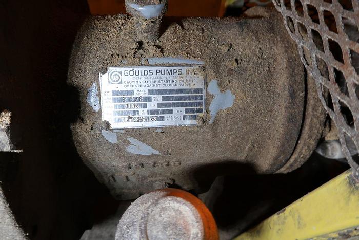 Used GOULD 3196 3X4 40 HP S/S CENTRIFUGAL PUMP