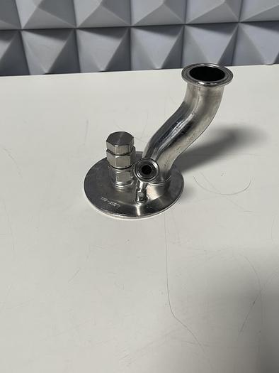 Used ITT Sherotec 5" End Cap w/ 2" and 1" Port