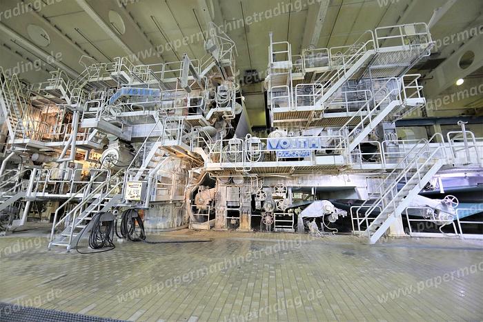 Gebraucht (PM4-88) - Paper Machine Fourdrinier Make Voith 6570 mm
