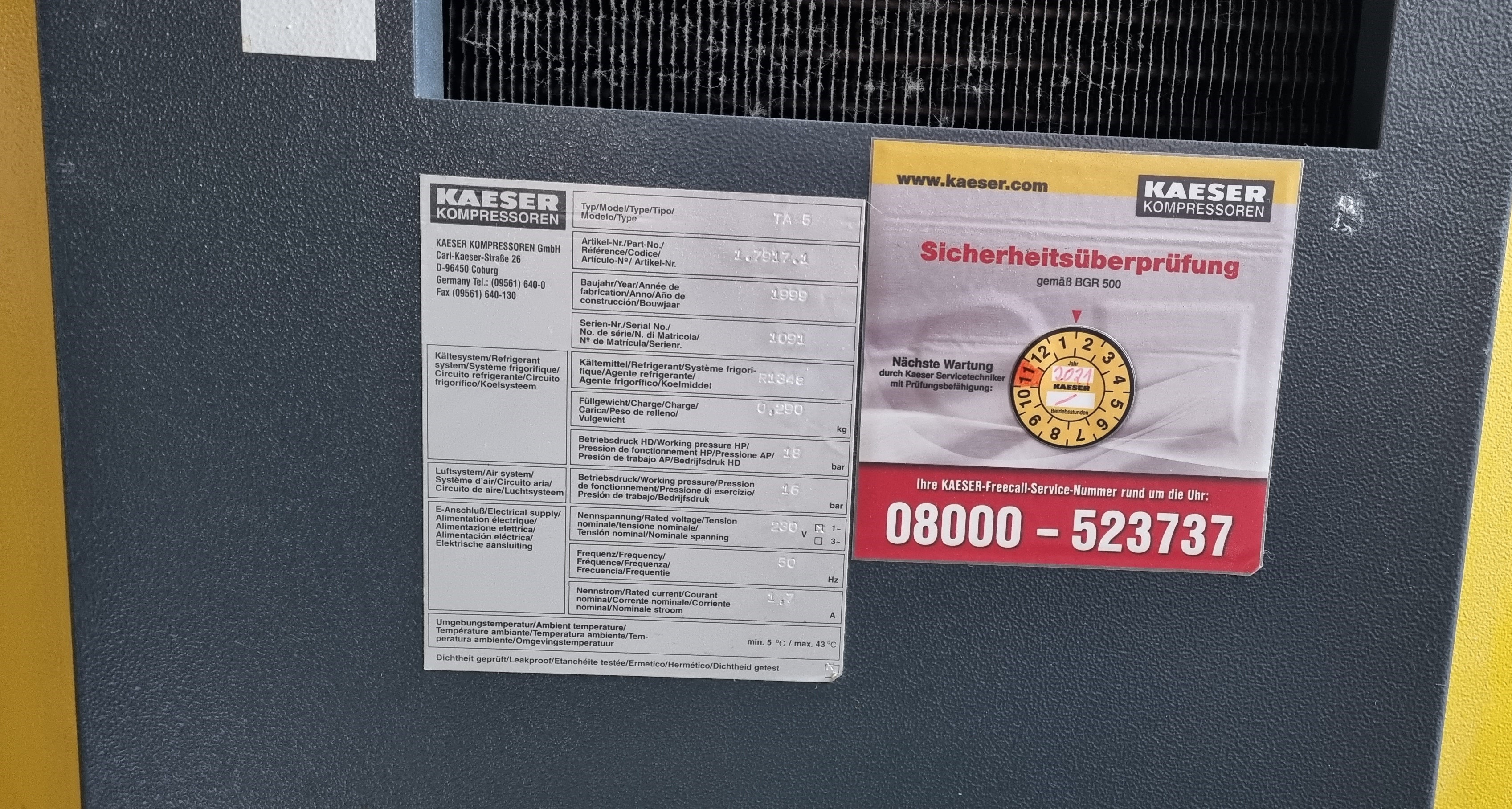 Gebraucht Kaeser TA 5 (1999)