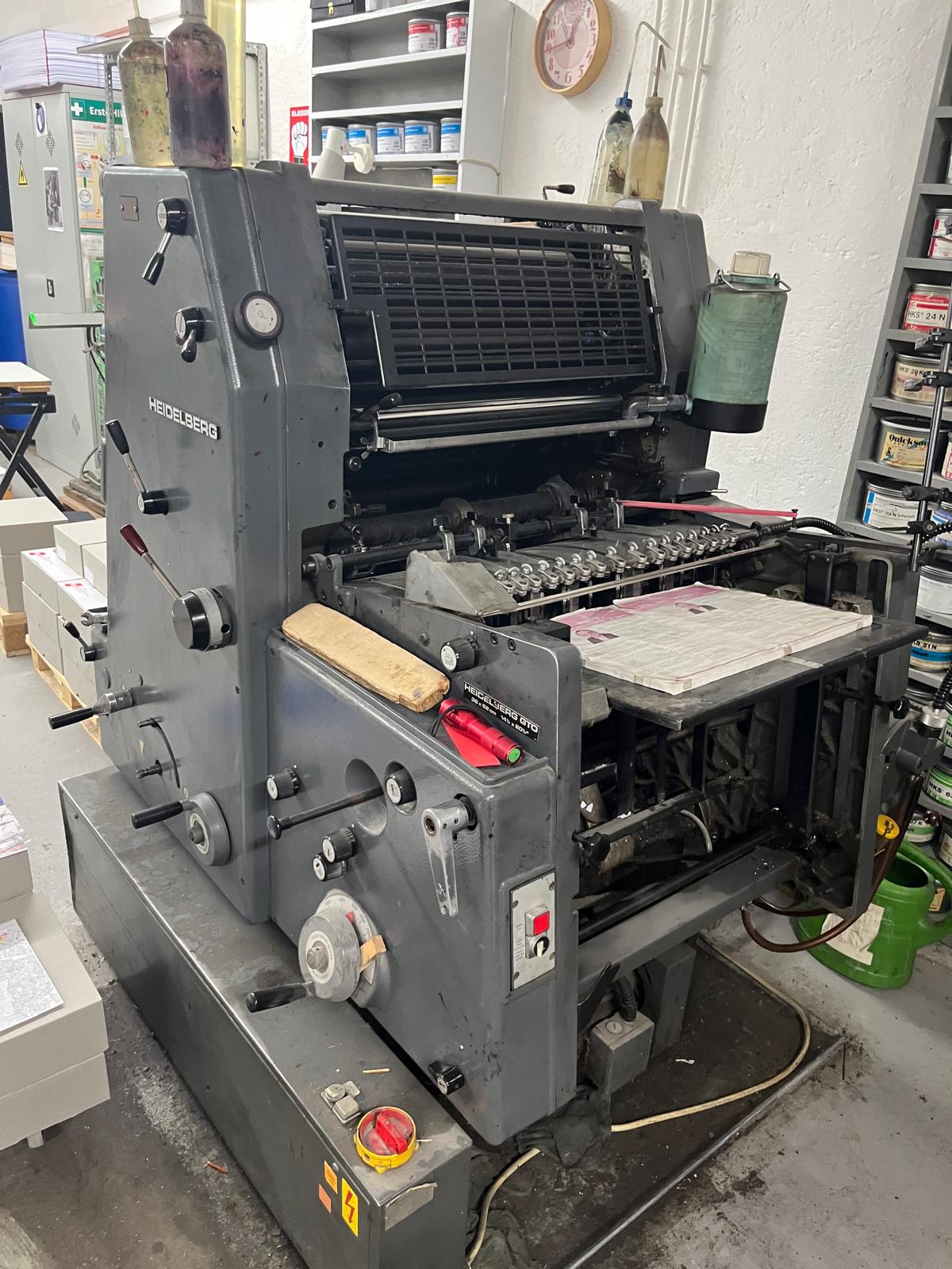 Gebraucht 1984 Heidelberg GTO 52