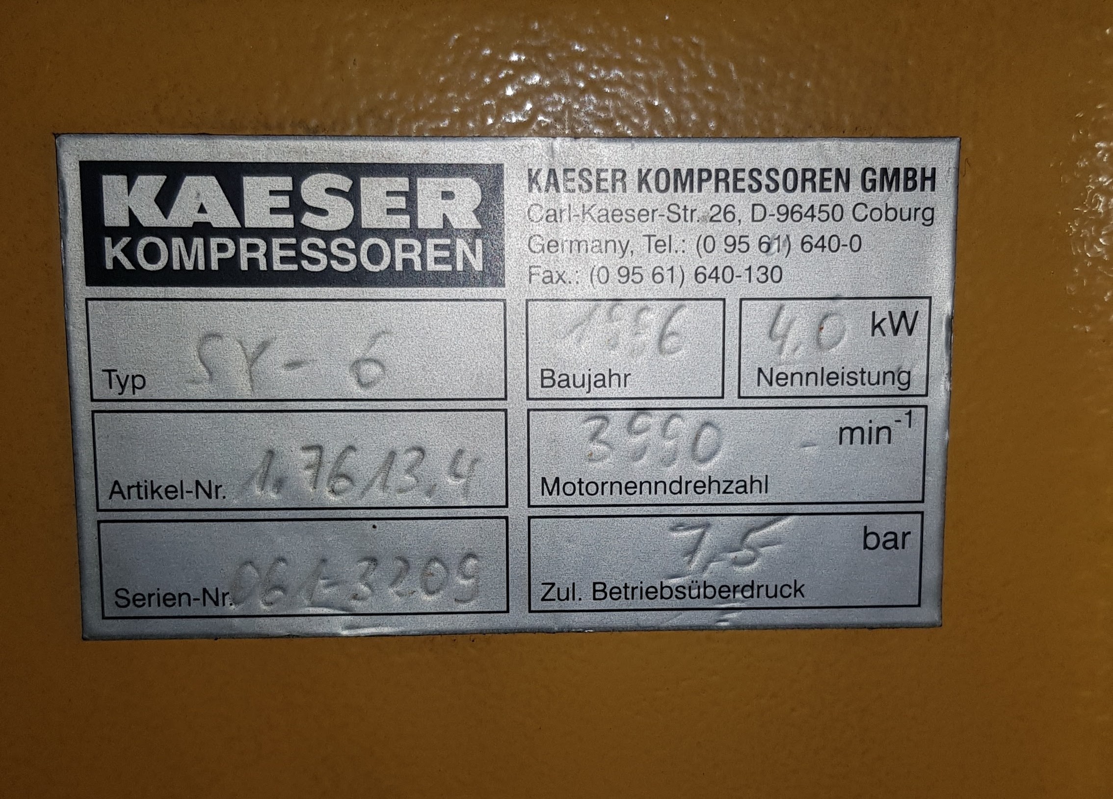 Gebraucht Kaeser TA 5 (1999)