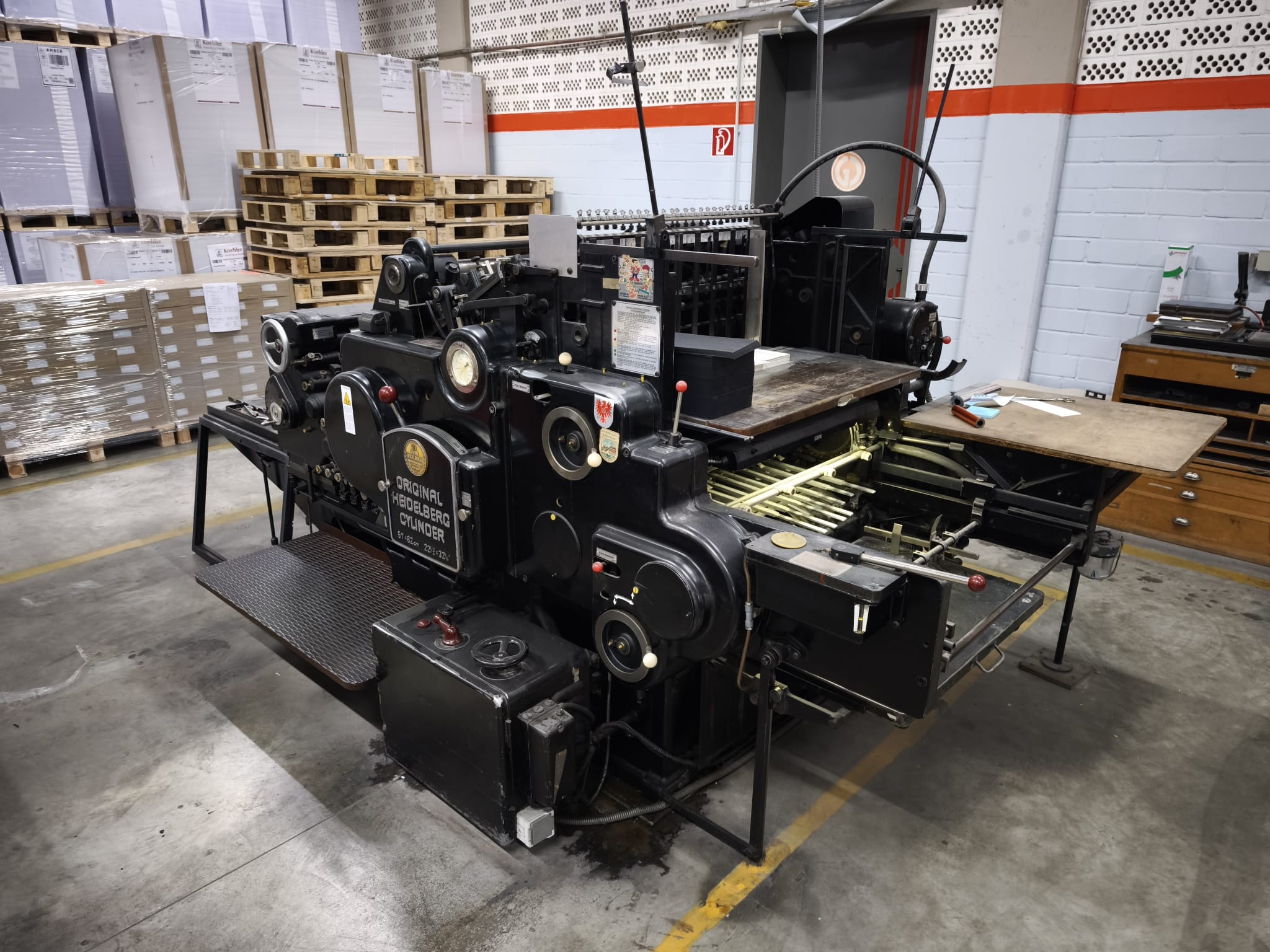 Gebraucht Heidelberg Cylinder SBB 57 x 82 cm