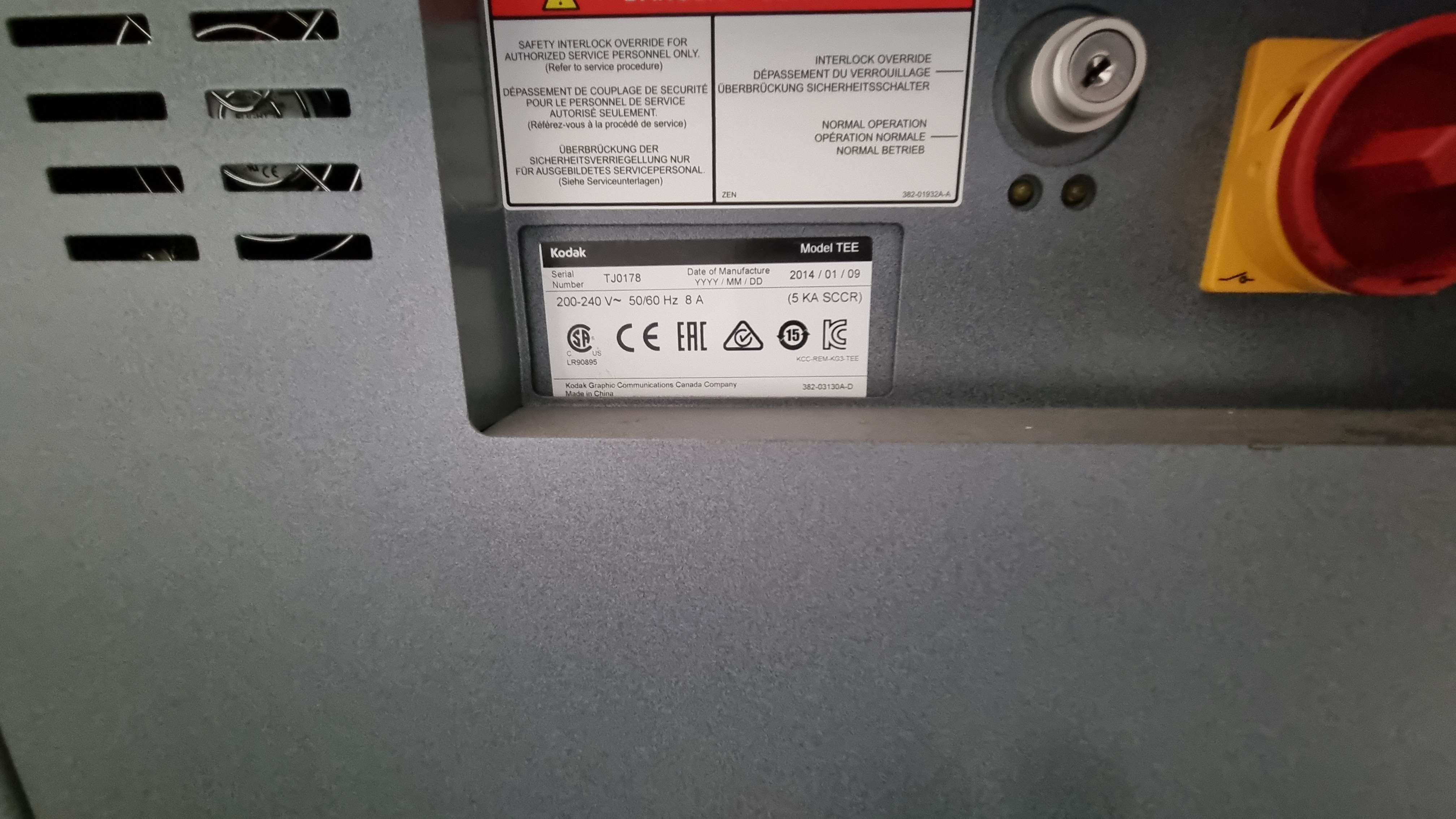 Gebraucht Kodak TEE (2014)