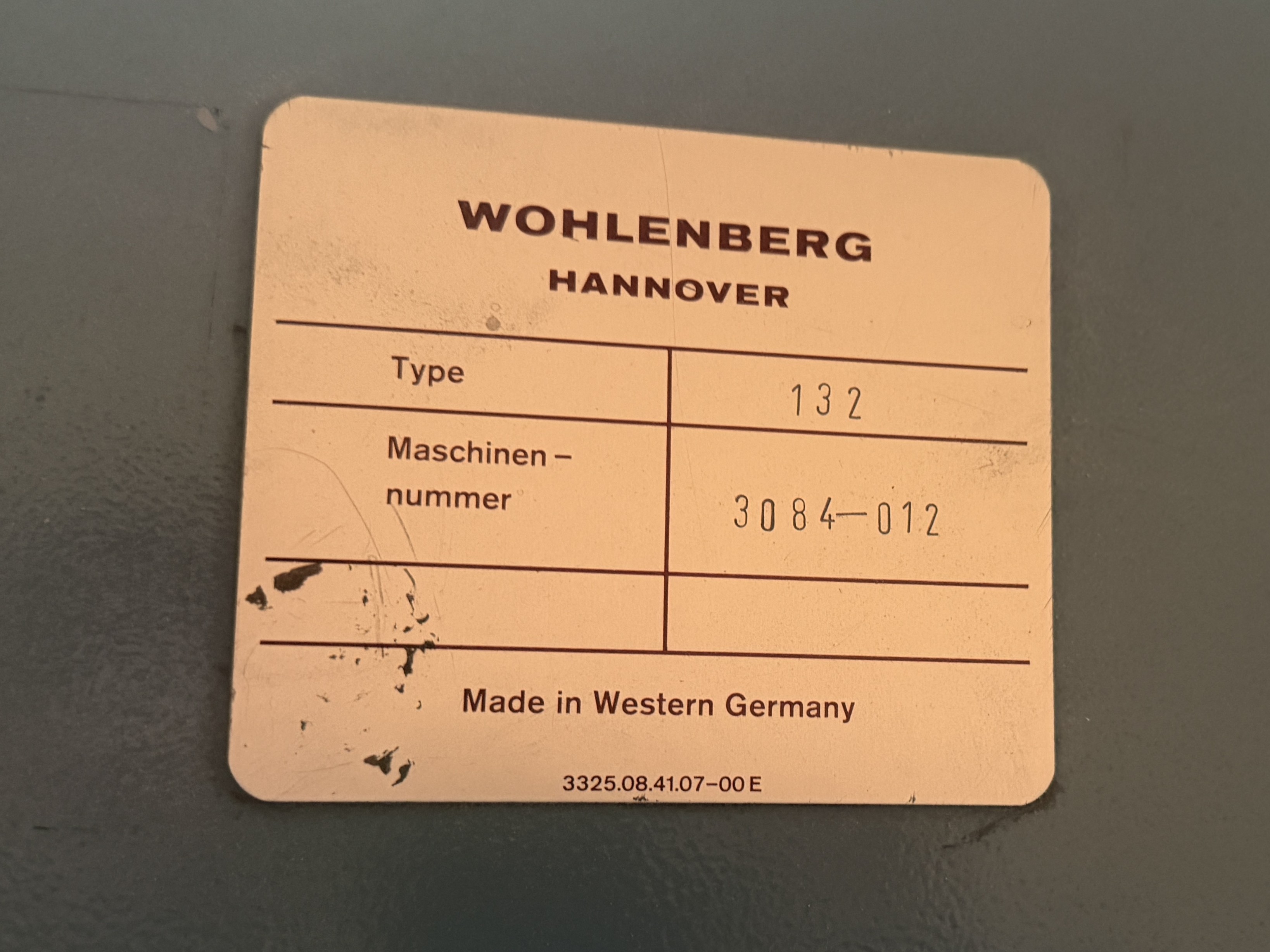 Gebraucht Wohlenberg 132 SCC-2 (1998)