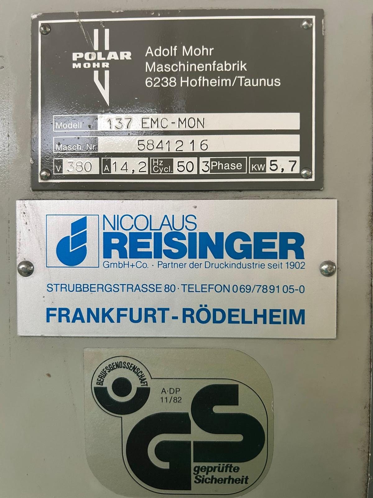 Neu Polar 137 EMC-MON