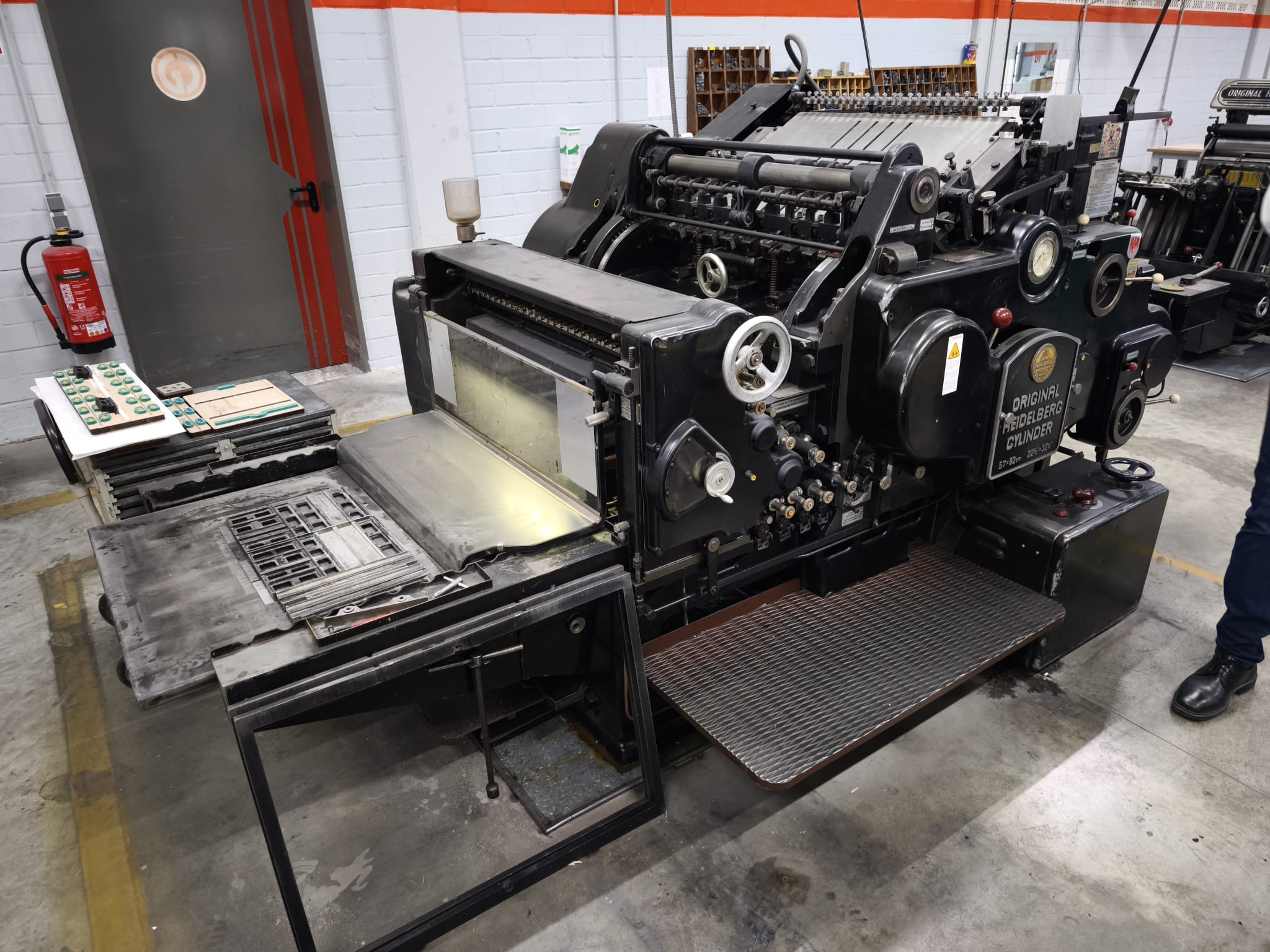 Gebraucht Heidelberg Cylinder SBB 57 x 82 cm