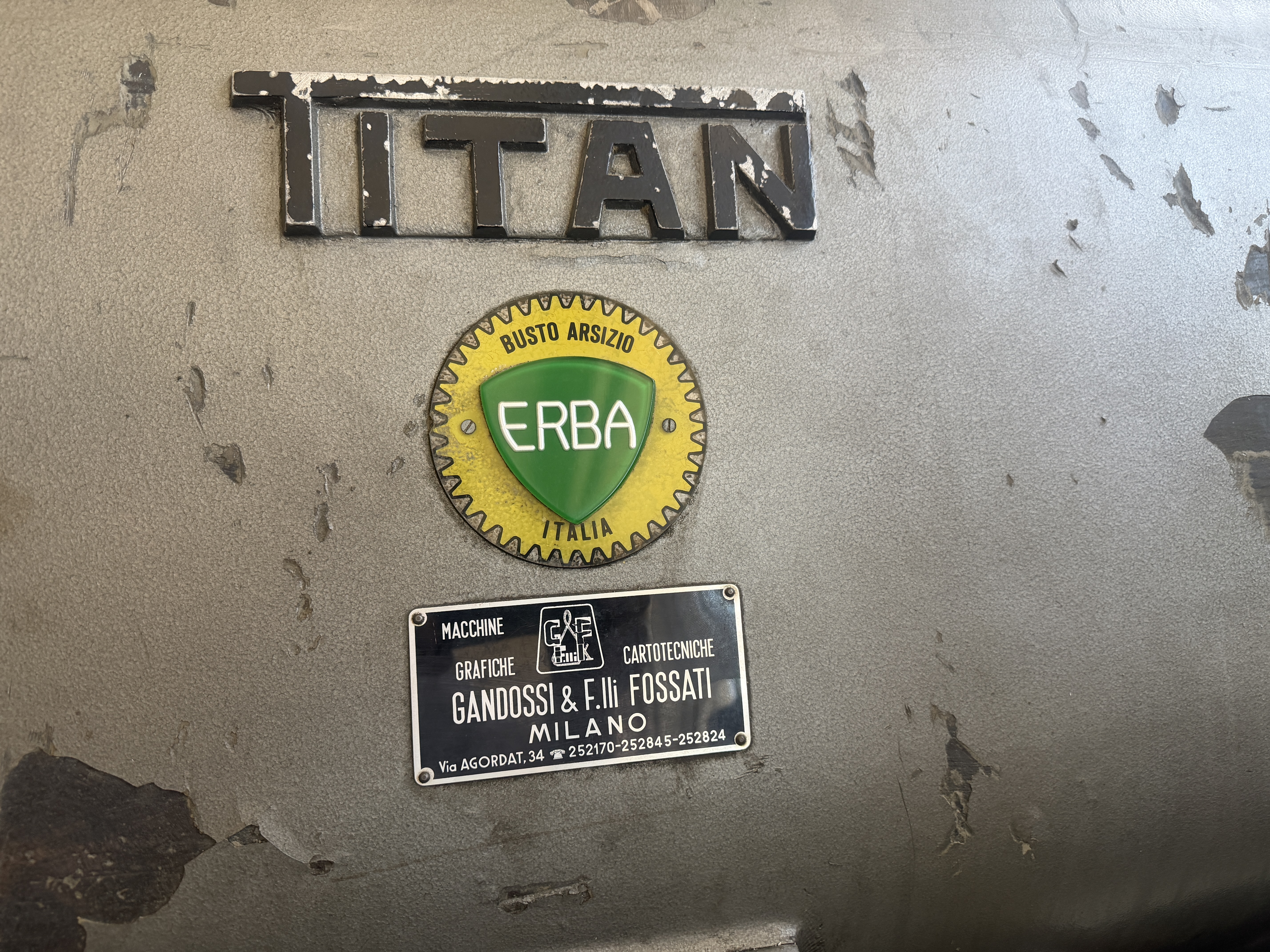 Gebraucht Erba Titan 3