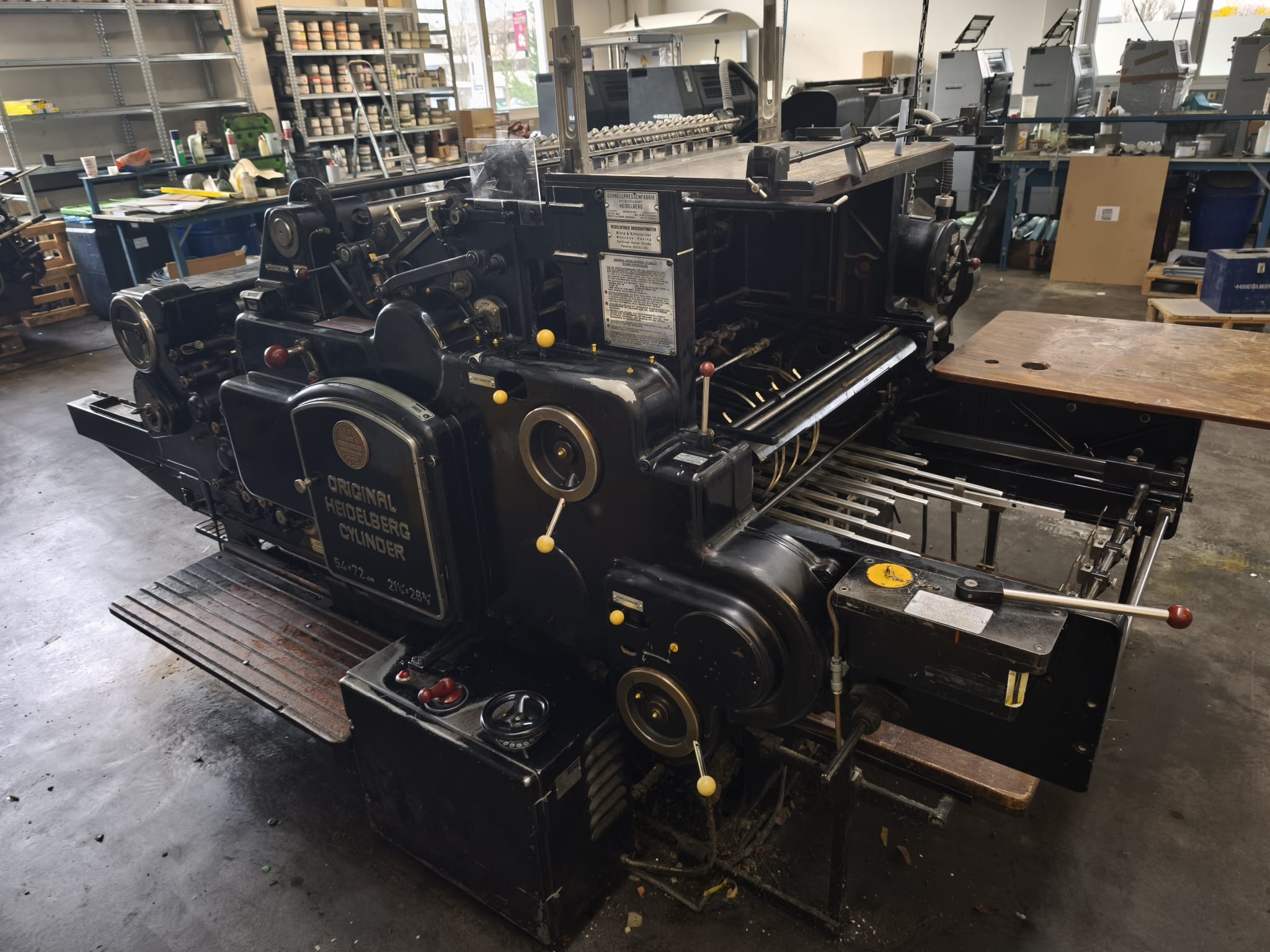 Gebraucht Heidelberg Cylinder S 54 x 72