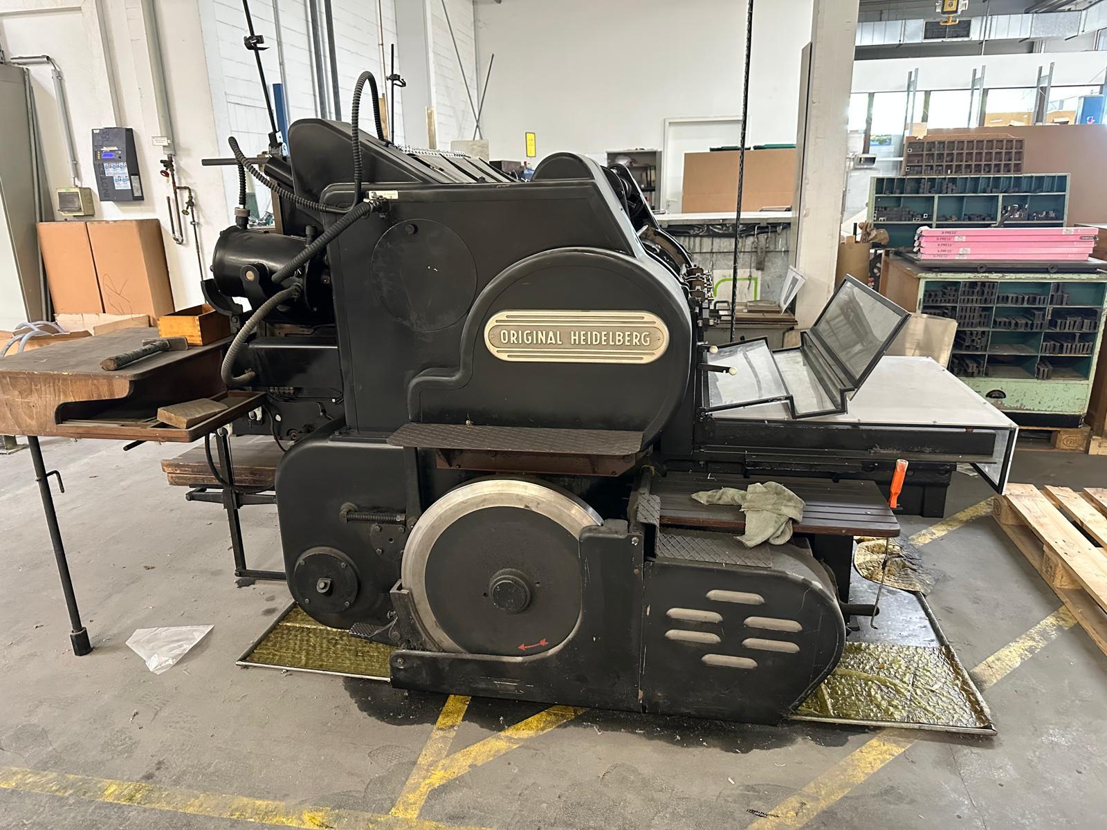 Gebraucht Heidelberg Cylinder SBG 56 x 77