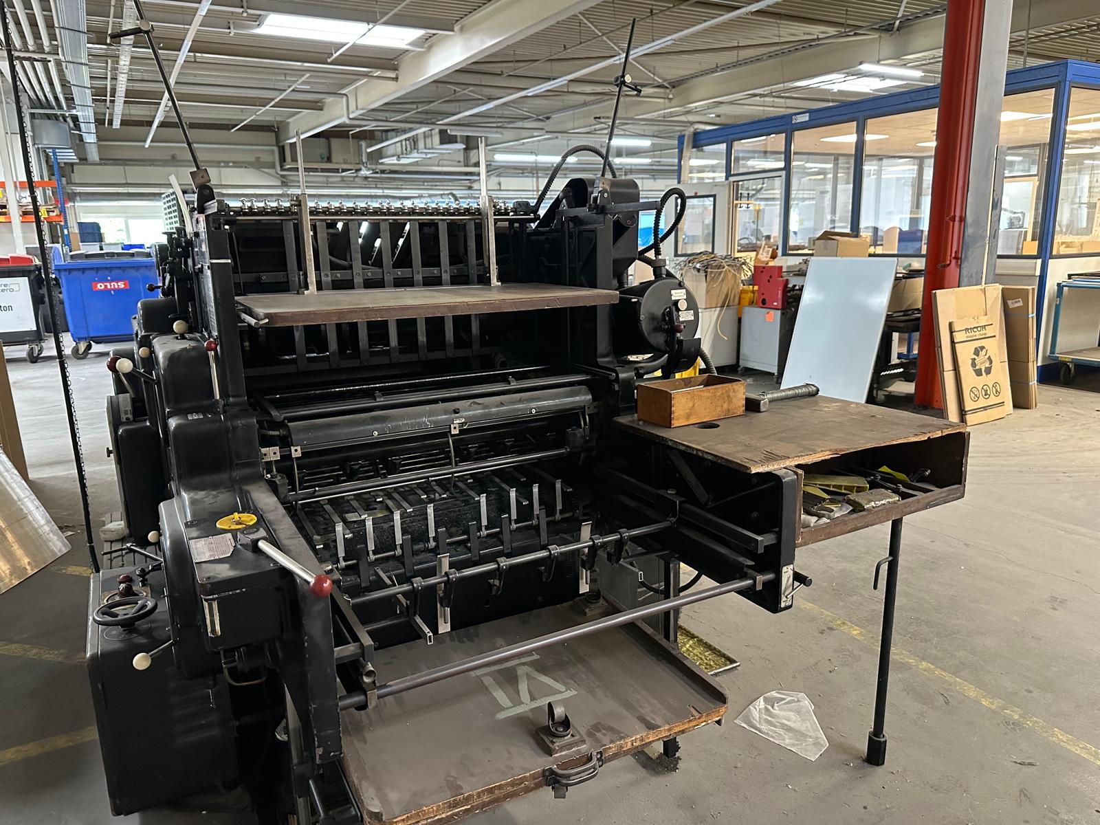 Gebraucht Heidelberg Cylinder SBG 56 x 77
