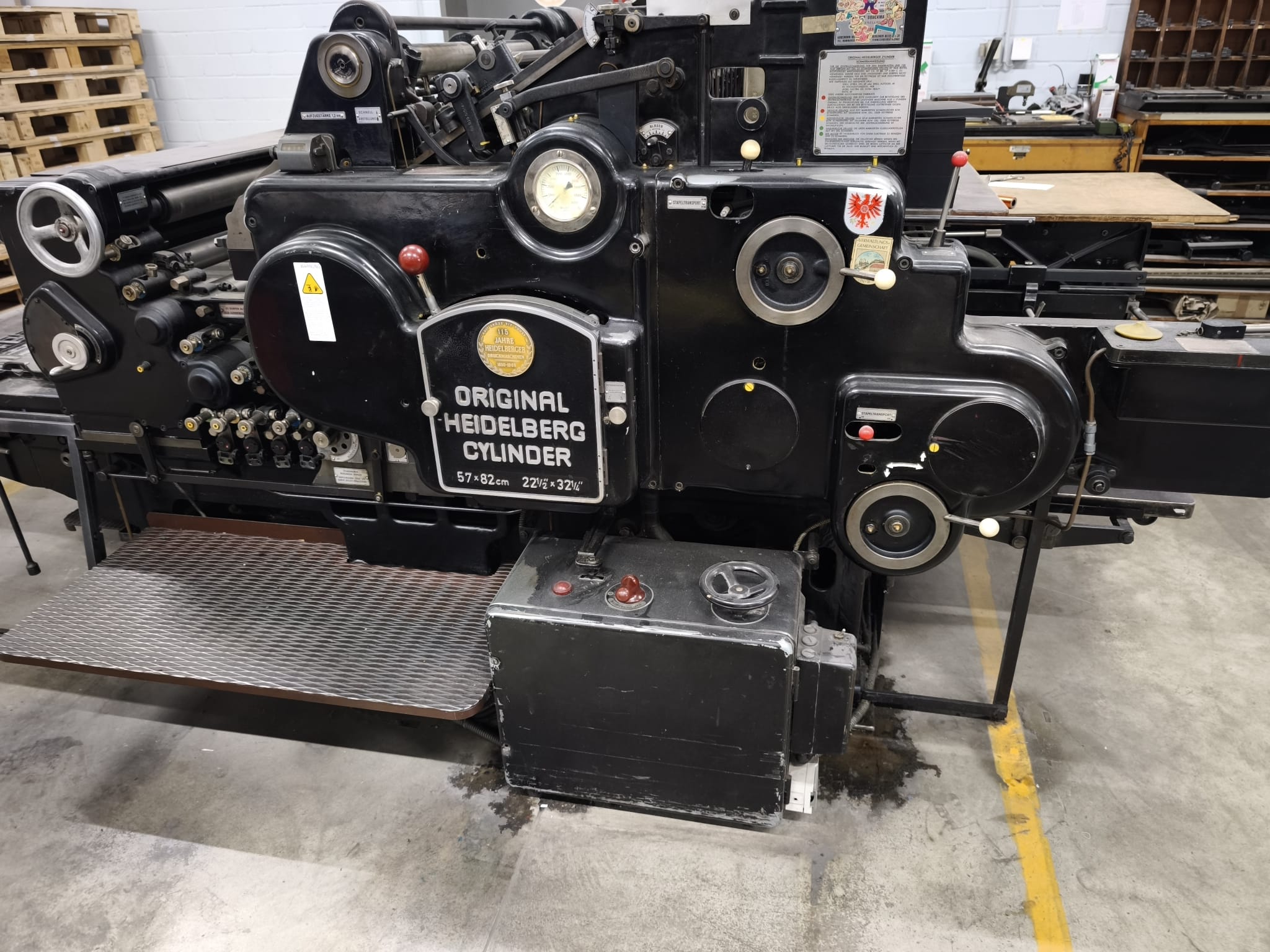 Gebraucht Heidelberg Cylinder SBB 57 x 82 cm