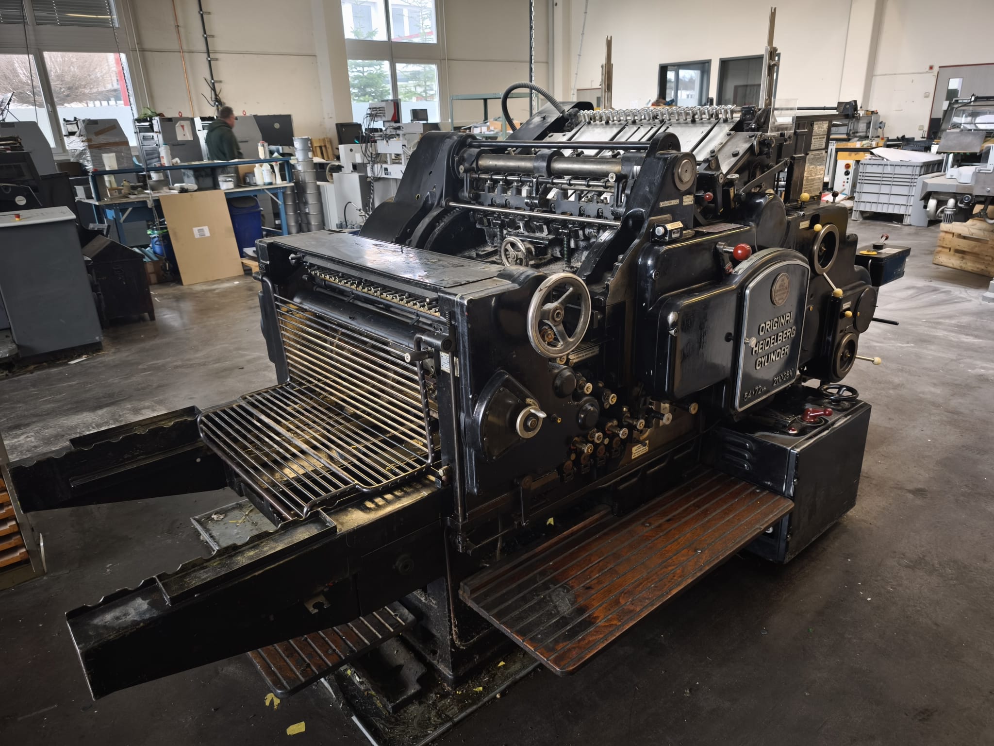 Gebraucht Heidelberg Cylinder S 54 x 72