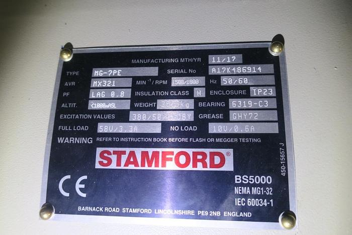 Mitsubishi S16R-PTA-S Dual frequency generator sets New Built 2017