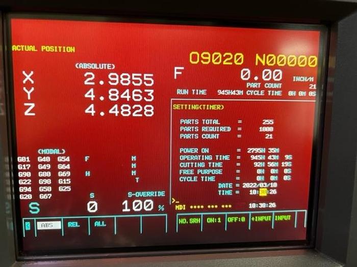 Used 1996 FANUC ROBODRILL ALPHA T10C