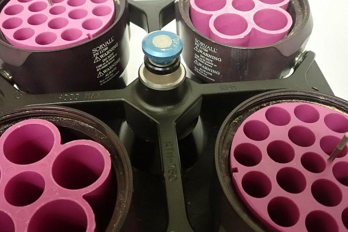 Used Sorvall RT-7 Refrigerated Centrifuge w/ RTH-750 Rotor & Buckets