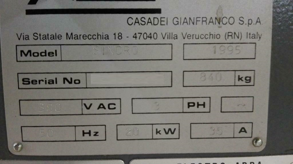 Usado CASADEI SINCRO