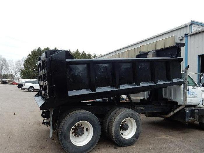 Used 15ft. Crysteel Gravel Box and Hoist